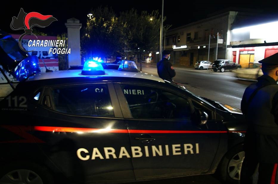Controllate dai carabinieri oltre 400 persone: 3 arresti a Cerignola 