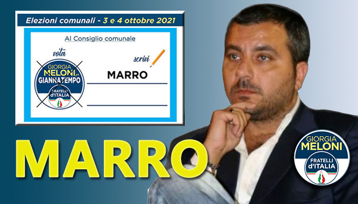 Marro (FDI): "Perchè i civici in questo momento non hanno futuro e lo sanno"