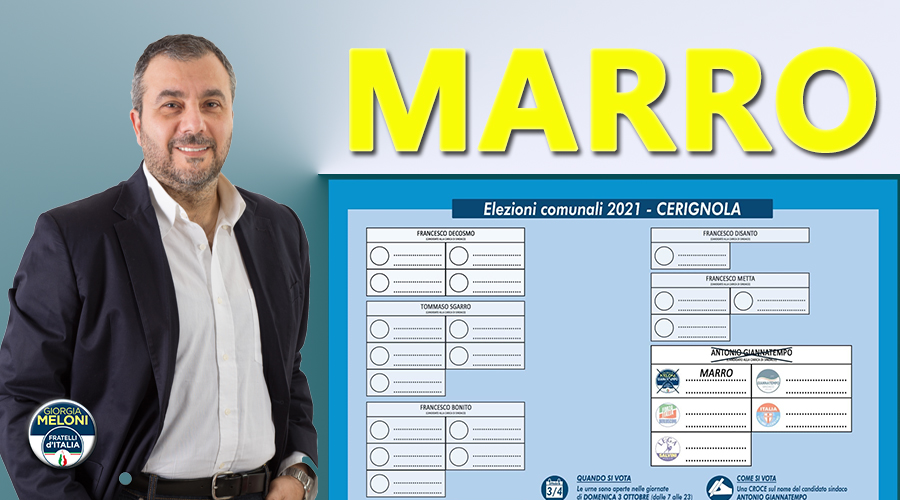 Marro (FDI): "Determinante il voto moderato dopo anni di volgarità"