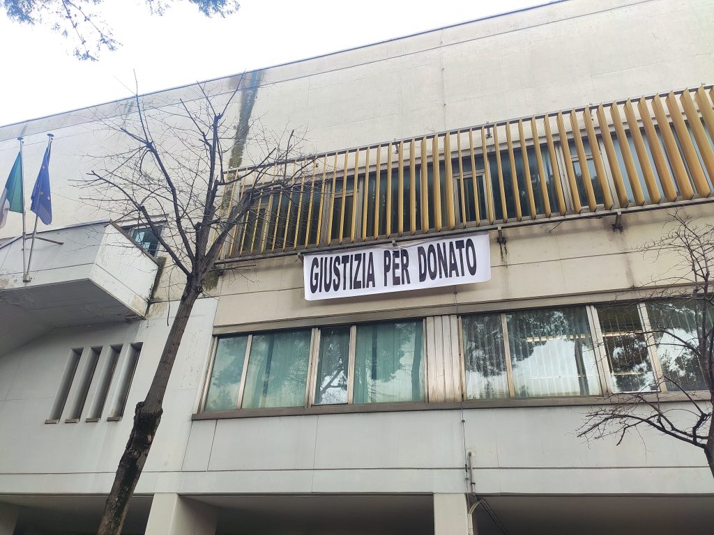 "Giustizia per Donato", Bonito: " Cerignola è al fianco della famiglia"