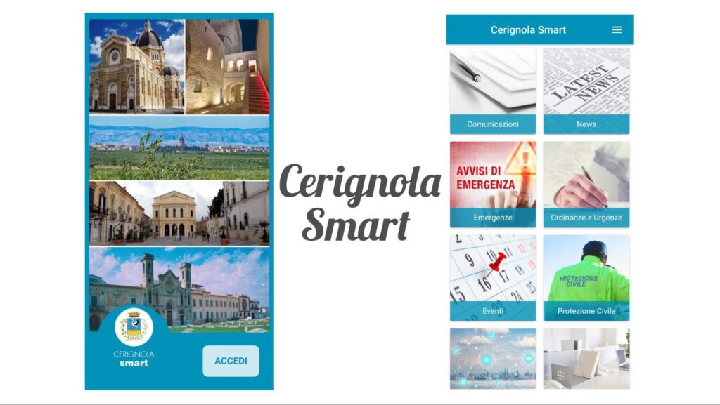 Prenotazioni, documenti, notizie, allerta meteo: è online l'app Cerignola Smart 