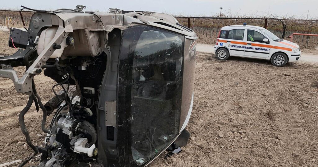 Auto rubata a Termoli e trovata a Cerignola: il GPS porta la polizia nelle campagne